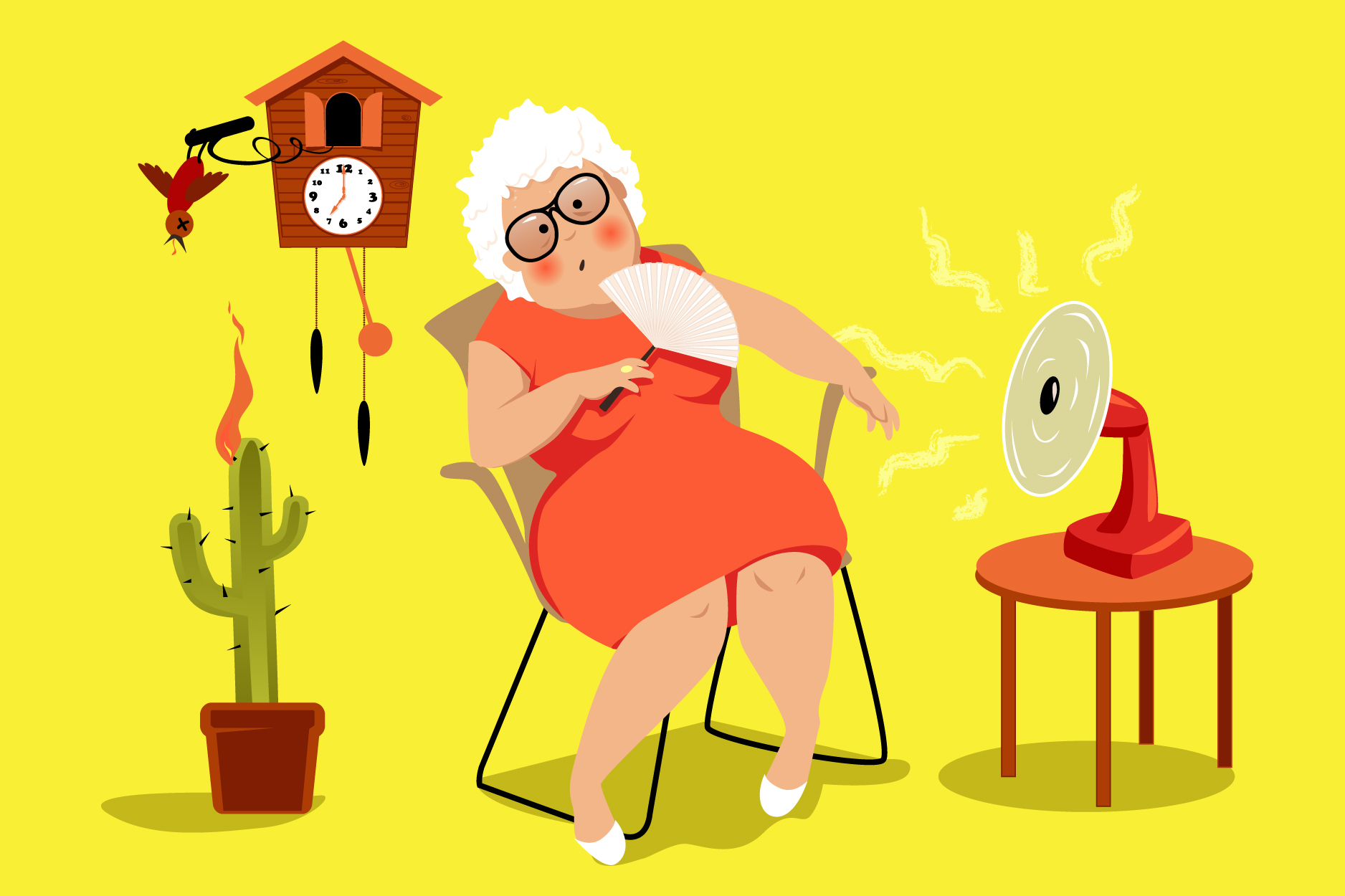 illustration chaleur