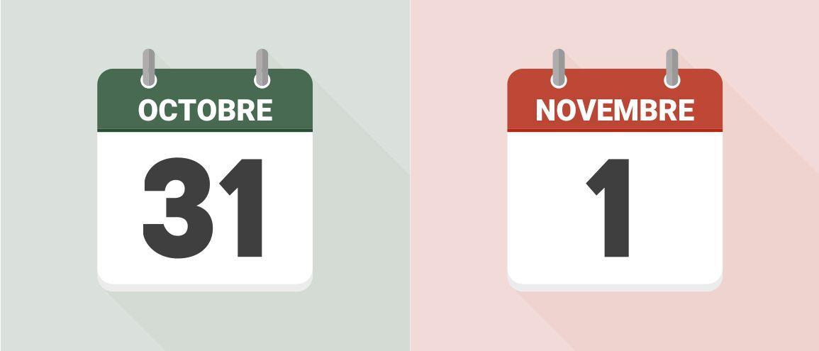 Ce qui change au 1er Novembre
