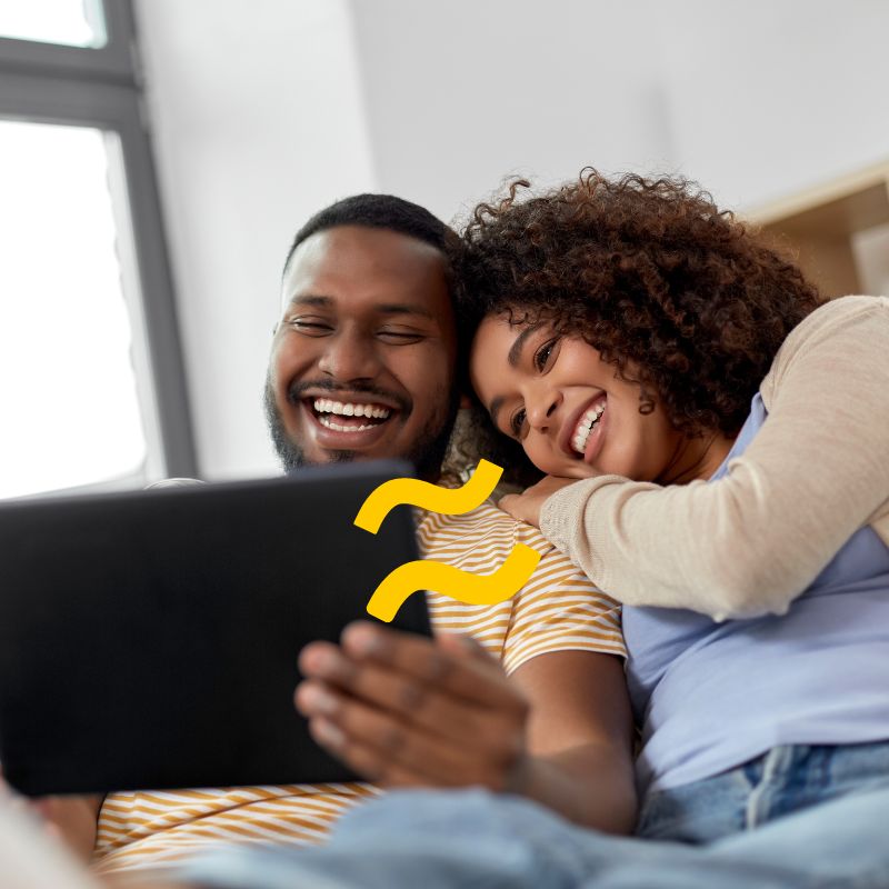 couple avec pc