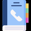 icone phone book